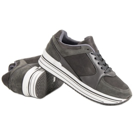 Bequeme Sportschuhe grau 1