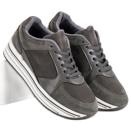 Bequeme Sportschuhe grau 2