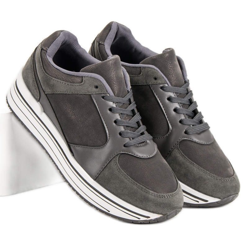 Bequeme Sportschuhe grau 2