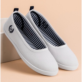 McKey Weiße Textilballerina 1