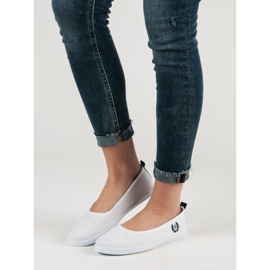 McKey Weiße Textilballerina 2