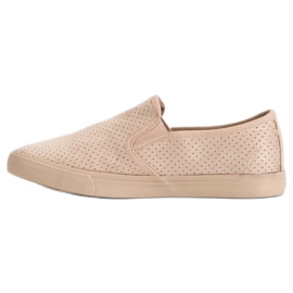 Slip-On-Sneakers aus Wildleder braun 1
