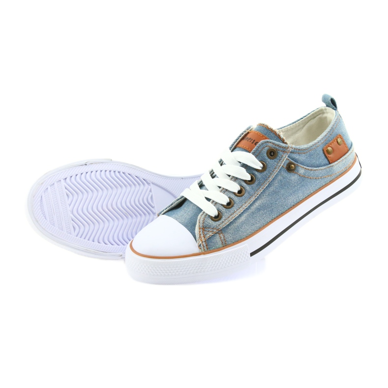 American Club Jeans-Sneakers blau 4