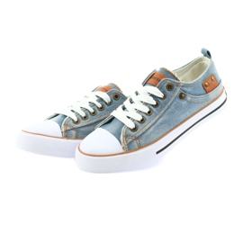 American Club Jeans-Sneakers blau 3