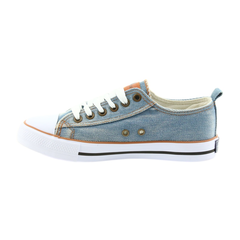 American Club Jeans-Sneakers blau 2