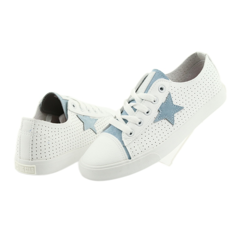 Sneaker Big Star Stern blau 274692 weiß 4