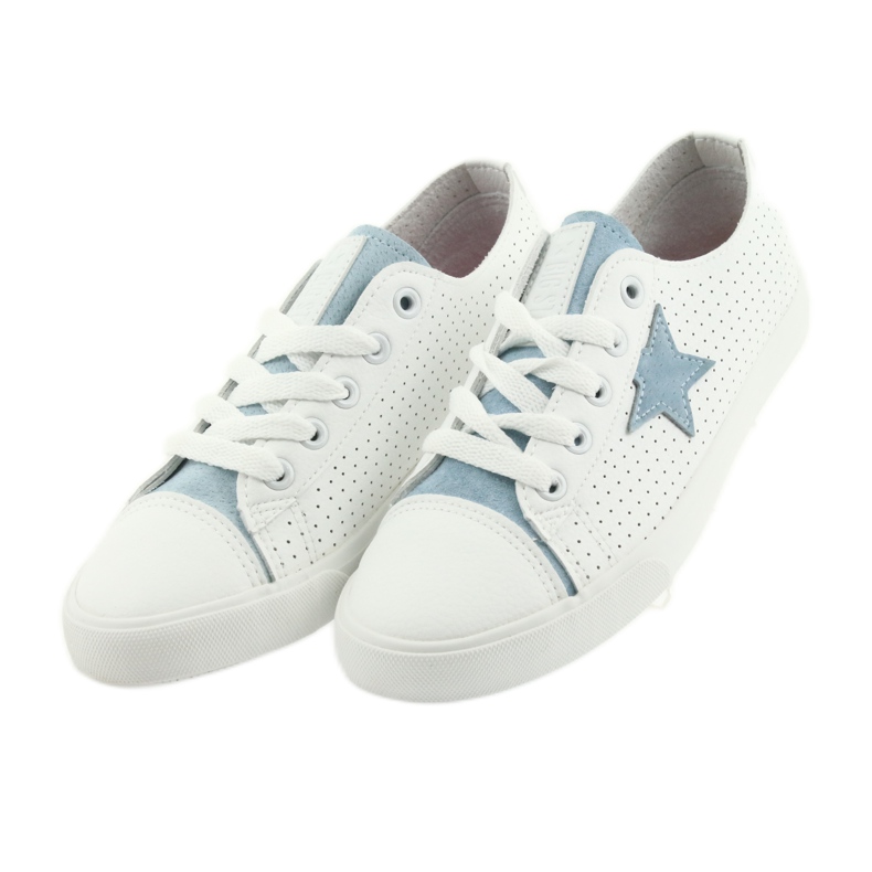 Sneaker Big Star Stern blau 274692 weiß 2