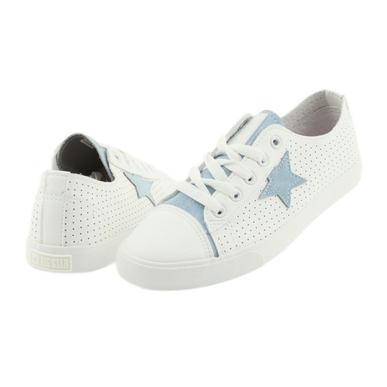 Sneaker Big Star Stern blau 274692 weiß 6