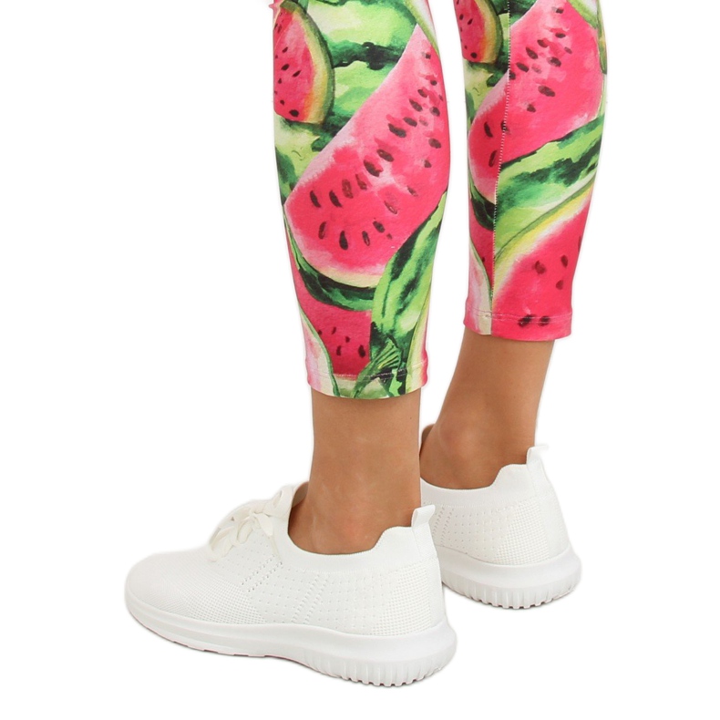 Weiß LX-9837 Weiße Sportschuhe 1