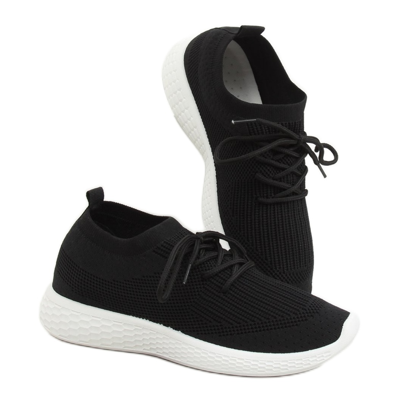 Schwarz X-9755 Schwarze Sportschuhe 2