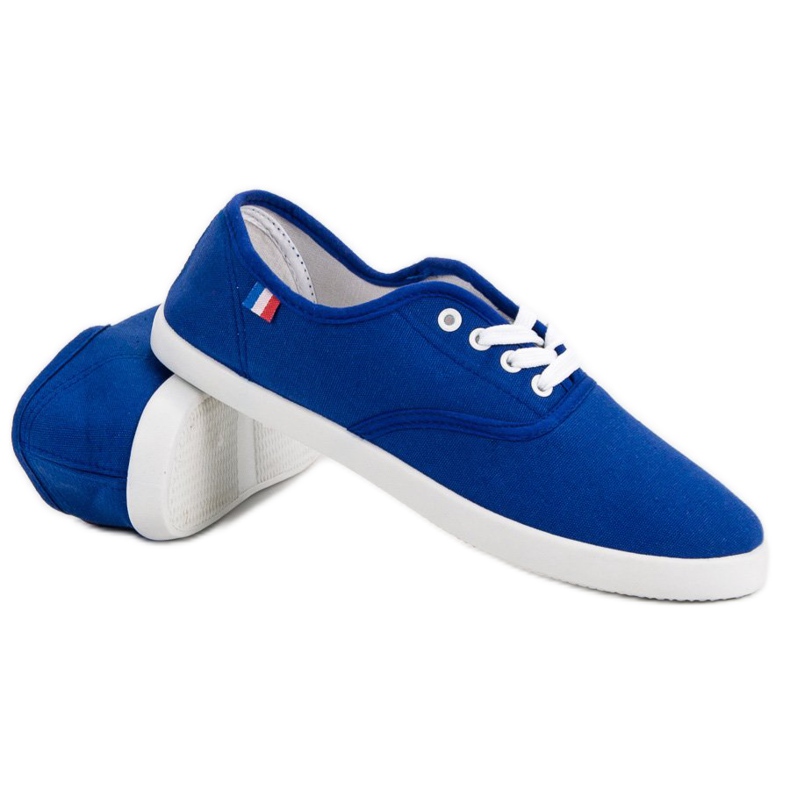 McKey Klassische blaue Turnschuhe 1