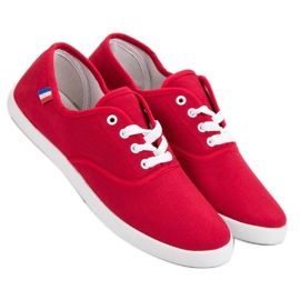 McKey Klassische rote Turnschuhe 4