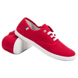 McKey Klassische rote Turnschuhe 3