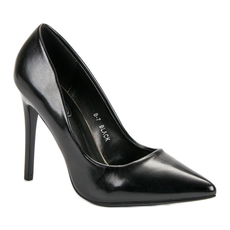 Klassische schwarze High Heels 1