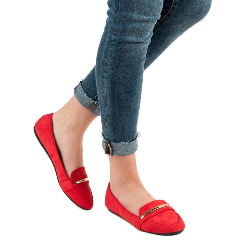 Wildleder Red Lords rot 1