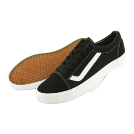 Schwarze Atletico 18081 Schnürschuhe 4