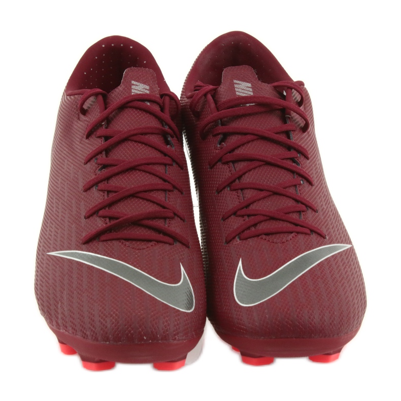 Nike Mercurial Vapor 12 Academy FG M AH7375-606 Fußballschuhe rotwein rot 3