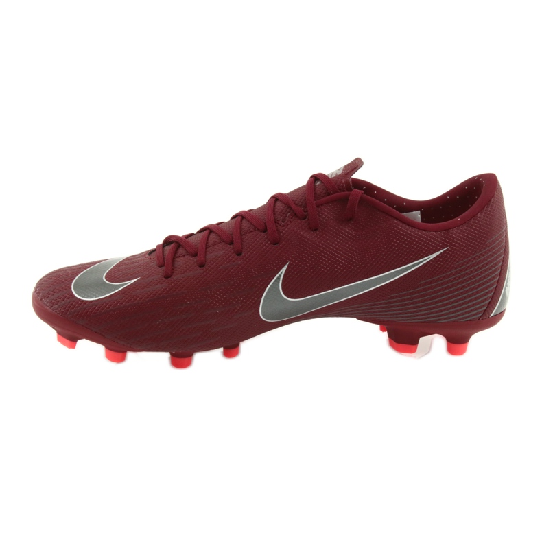 Nike Mercurial Vapor 12 Academy FG M AH7375-606 Fußballschuhe rotwein rot 2