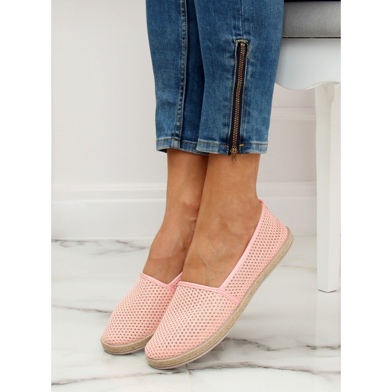Rosa Mesh-Espadrilles JX1029 Rosa 2