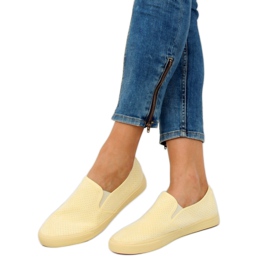 Gelbe Slip-On-Sneakers G-92 Gelb 2