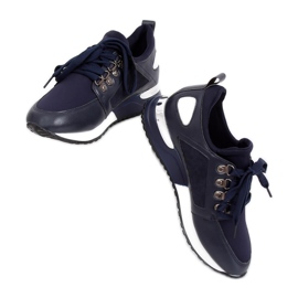Schwarz R-385 Schwarze Sportschuhe 1