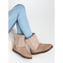 Kylie Warmes Mukluki braun 1