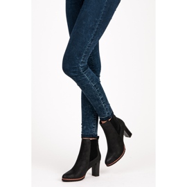 Vices Herbstschuhe mit Gummizug schwarz 1