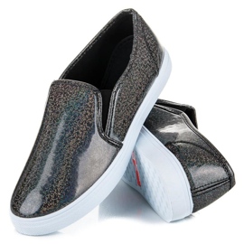 BOSHIMAO Slip-On-Sneakers schwarz 1