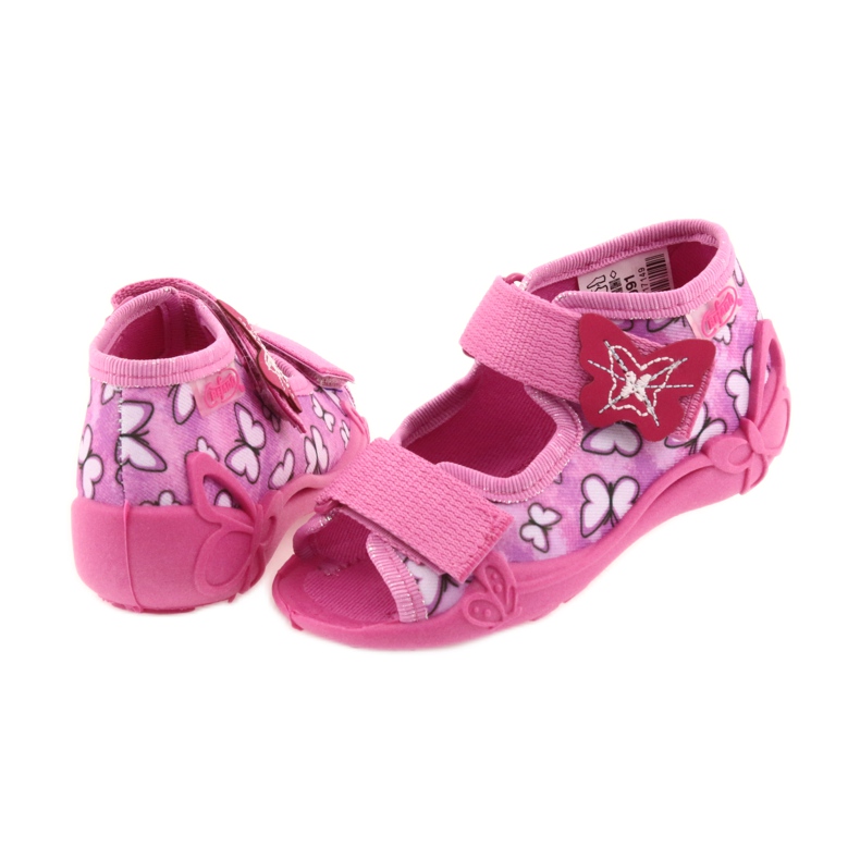 Befado Sandalen Kinderschuhe 242P091 violett rosa 5