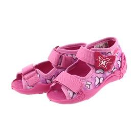 Befado Sandalen Kinderschuhe 242P091 lila rosa 3