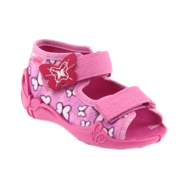 Befado Sandalen Kinderschuhe 242P091 lila rosa 1