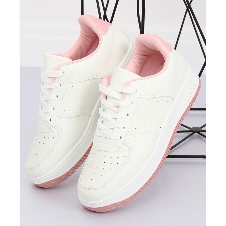Weiß und rosa LV75P Rosa Sportschuhe 1