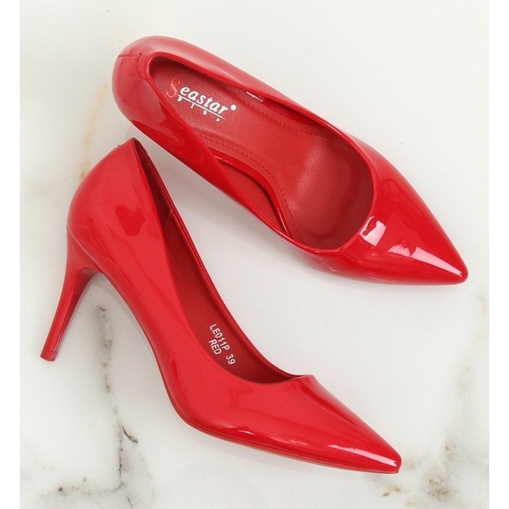 Rote Damen High Heels LE011P Rot 2