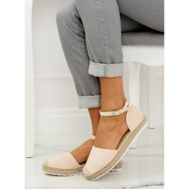 Beige Espadrilles für Damen JH85 Beige 1