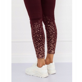 Weiß LA18P Weiße Sportschuhe 2