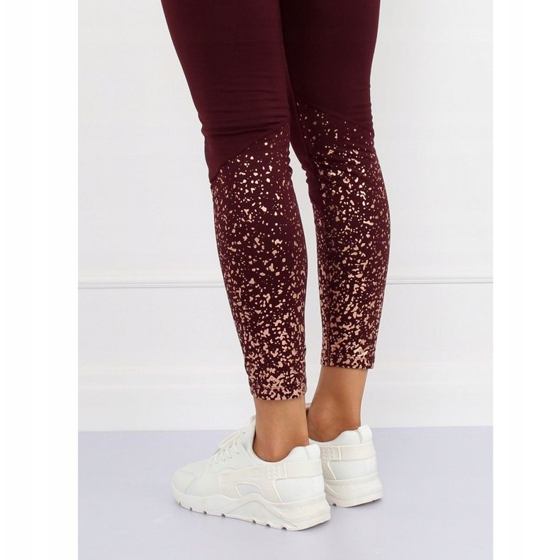 Weiß LA18P Weiße Sportschuhe 2