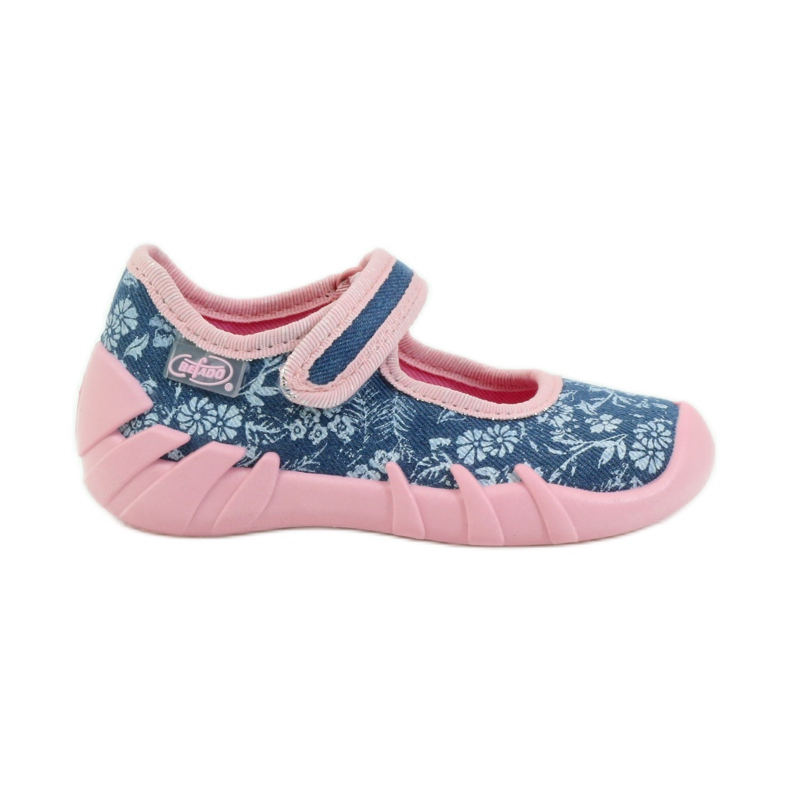 Befado rosa Kinderschuhe 109P160 blau 1
