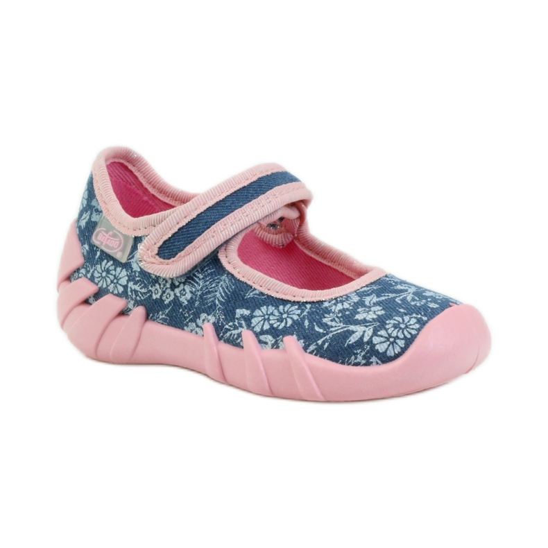 Befado rosa Kinderschuhe 109P160 blau 2