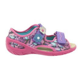 Befado Kinderschuhe VPE 065X120 rosa violett 1
