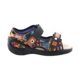 Befado Kinderschuhe VPE 065P117 marineblau blau 1