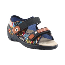 Befado Kinderschuhe VPE 065P117 navy blau blau 2