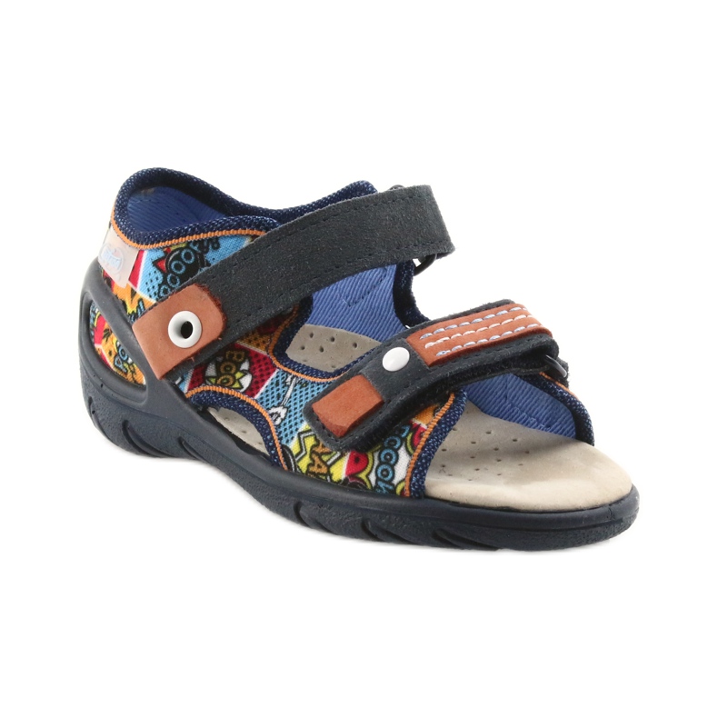 Befado Kinderschuhe VPE 065P117 marineblau blau 2