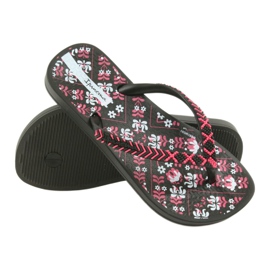 Ipanema 82519 schwarze Flip-Flops rosa 3