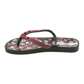 Ipanema 82519 schwarze Flip-Flops rosa 2
