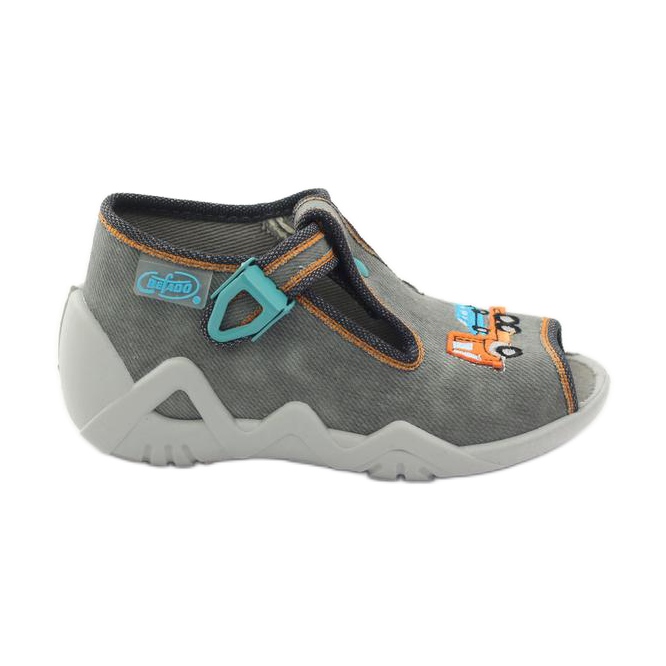 Befado Kinderschuhe 217P089 grau 1