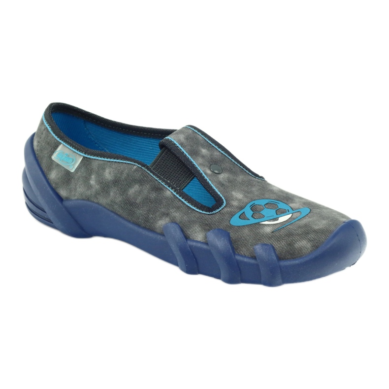 Befado andere Kinderschuhe 290Y163 blau grau 1