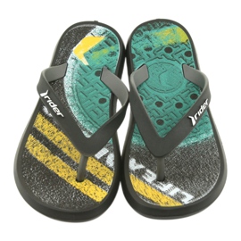 Rider Jungen Flip Flops 82563 Schwarz 3