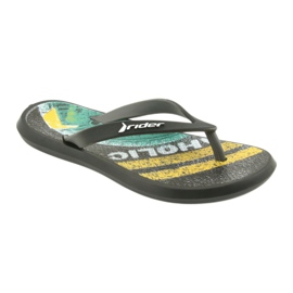 Rider Jungen Flip Flops 82563 Schwarz 1