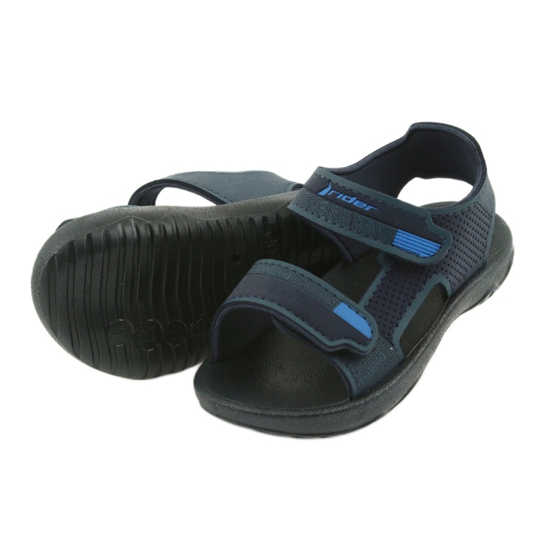 Rider Schaumkindersandalen 82673 Marineblau Klettgefühl 5