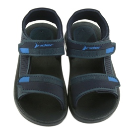 Rider Schaumkindersandalen 82673 Marineblau Klettgefühl 3